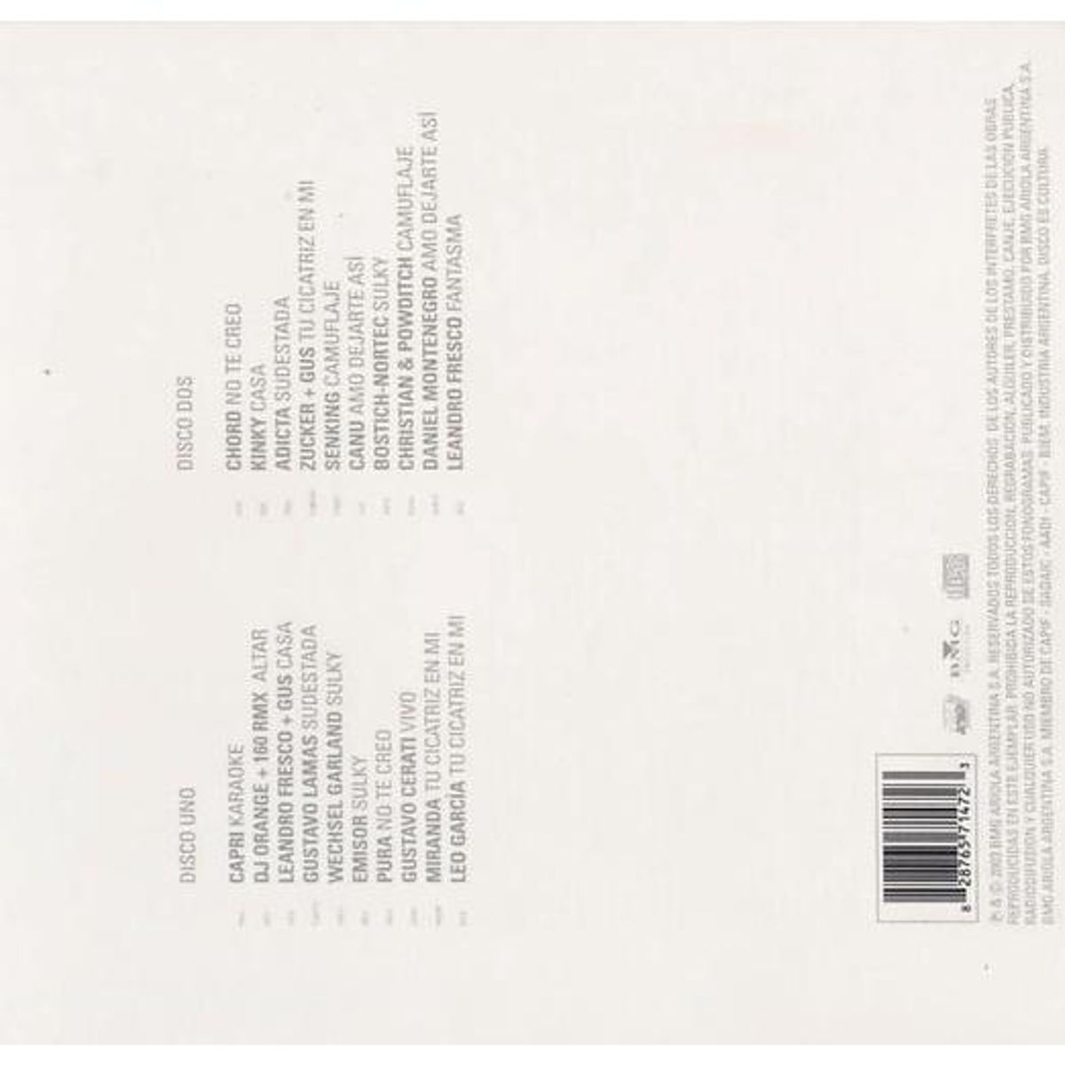 HITWAY MUSIC - GUSTAVO CERATI - SIEMPRE ES HOY: REVERSIONES (2CD)(DIGIPACK) - CD HITWAY MUSIC