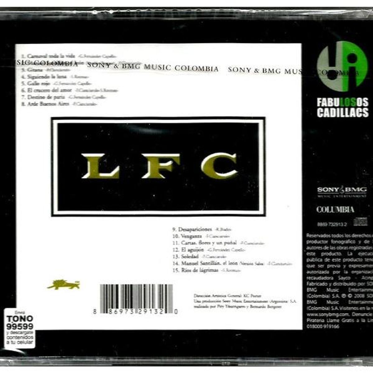 HITWAY MUSIC - FABULOSOS CADILLACS - EL LEON - CD HITWAY MUSIC