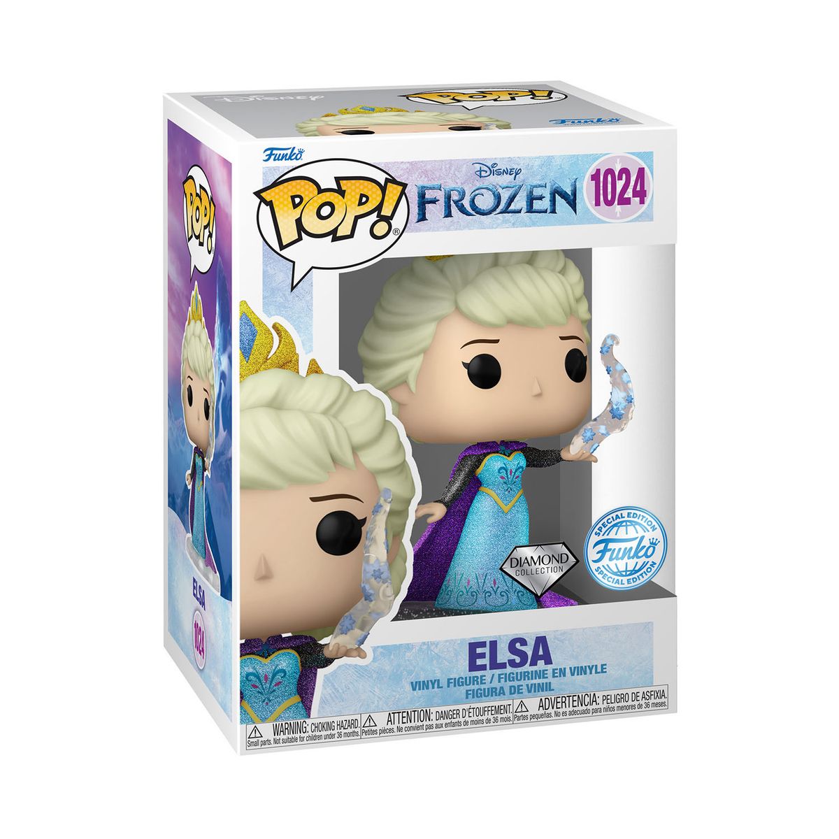 FUNKO - Funko Pop Elsa Frozen Disney - 1024