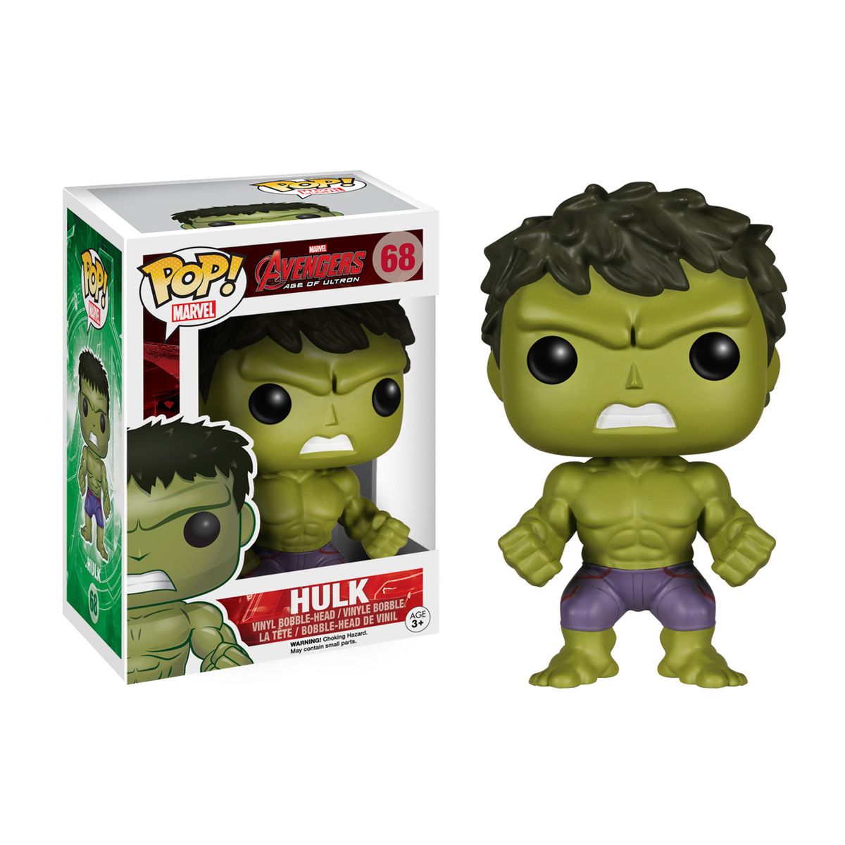 FUNKO - Funko Pop! Hulk Avengers 2 Marvel #68