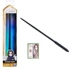 SPIN MASTER - Harry Potter Varita Con Tarjeta De Hechizo - Severus Snape