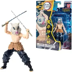BAN DAI - Demon Slayer Figura Articulada 12 Cm. - Inosuke Hashibira