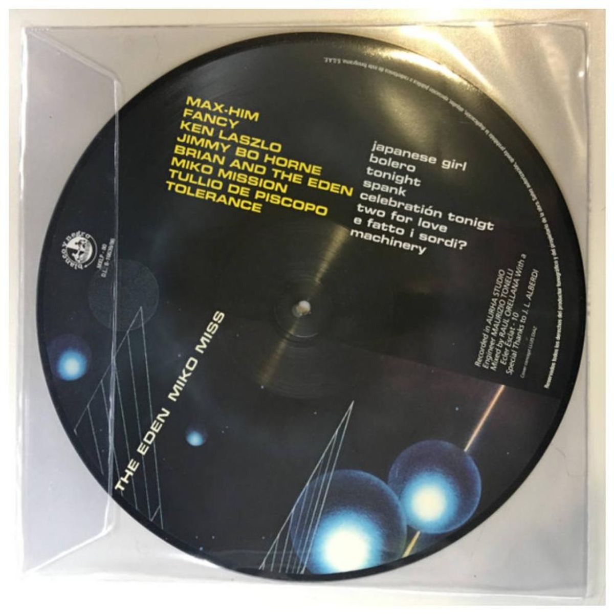 HITWAY MUSIC - BOLERO MIX - VOL1 PICTURE DISC - VINILO HITWAY MUSIC