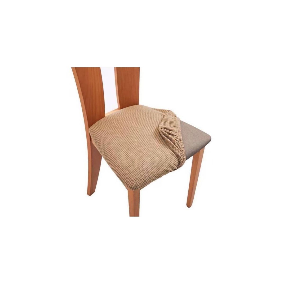 GENERICO - Set De 6 Funda De Asiento Para Silla De Comedor