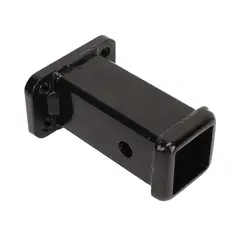 GENERICO - Tubo Receptor Enganche Remolque Americano Con Flanche Y Base