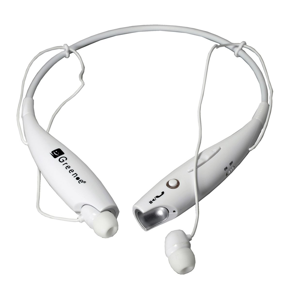 GREEN E - Audífono Deportivo Recargable Bluetooth Sport