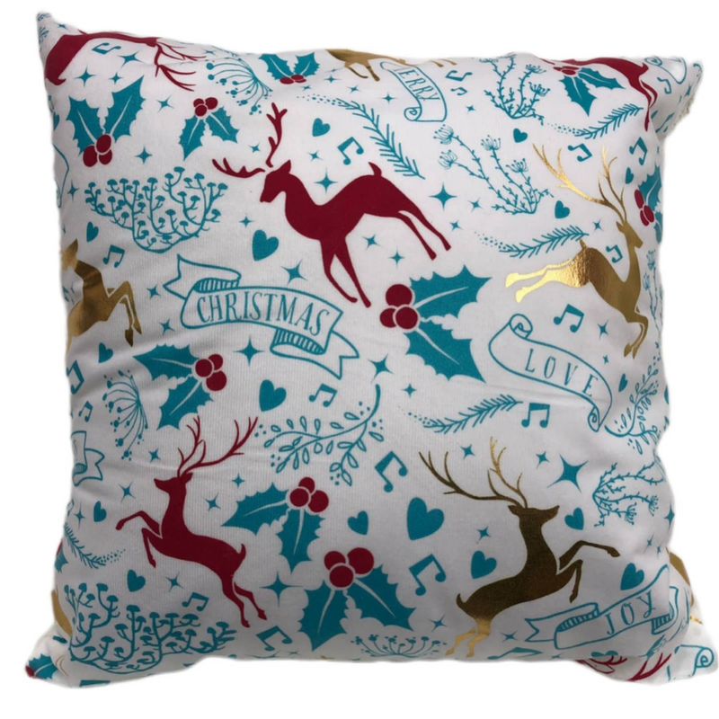 GENERICO - Fundas Decorativas Navidad Pack4 Unidades