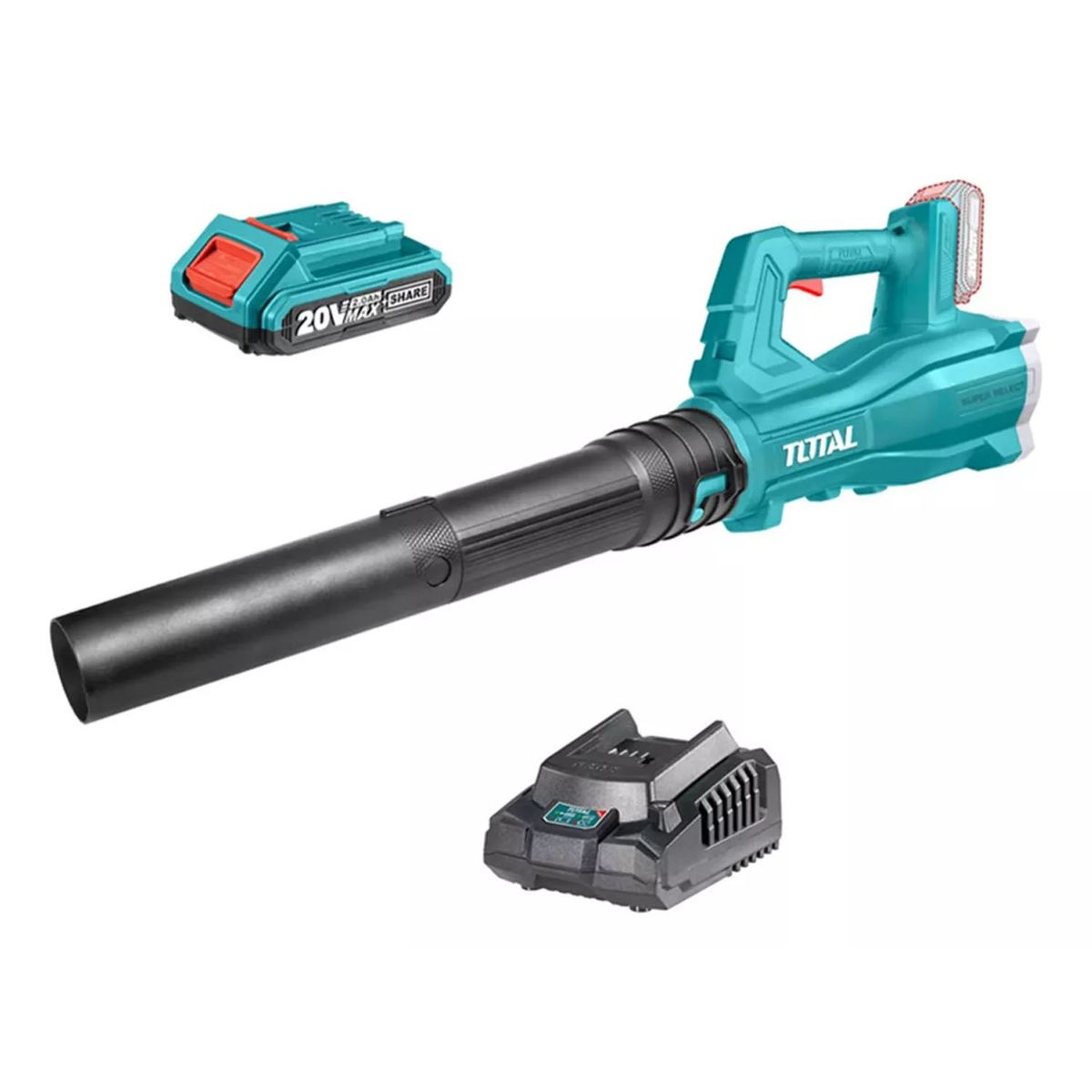 TOTAL TOOLS - Soplador Inalambrico 20v Bat  Cargador Total TABLI2032322