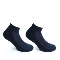 4 Pares Calcetín Algodón Deportivo Azul