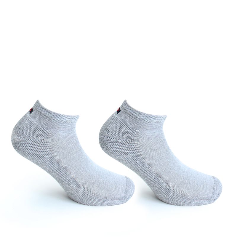 PERUGGI - 4 Pares Calcetín Algodón Deportivo Gris Peruggi