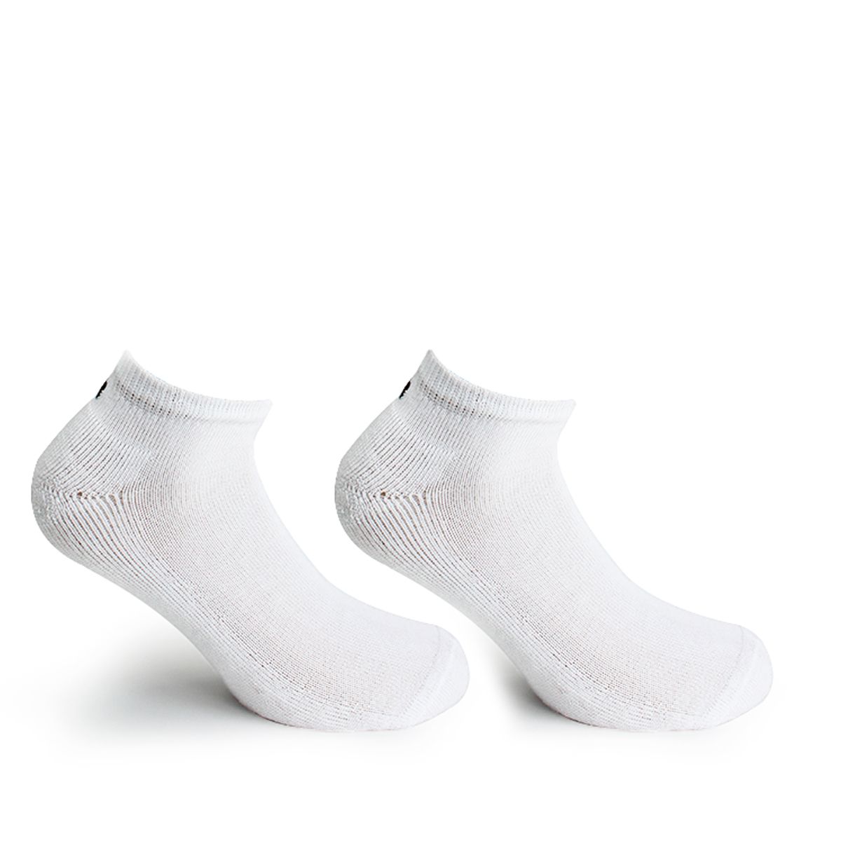 PERUGGI - 4 Pares Calcetín Algodón Deportivo Blanco Peruggi