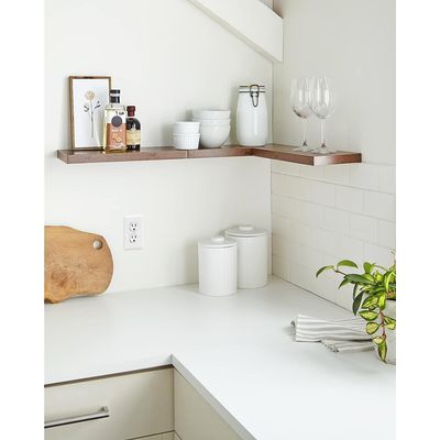 Imagen 2 del producto Repisas Flotantes De Madera Estante MDF Premium Rústico Pack x3