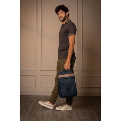 Imagen 2 del producto Vélez Mochila Lona Monocromático Azul Oscuro