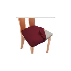GENERICO - Set De 6 Funda De Asiento Para Silla De Comedor