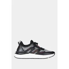 VELEZ - Vélez Zapatillas Fly Up Retro Hombre Textil Tecnológico Negro