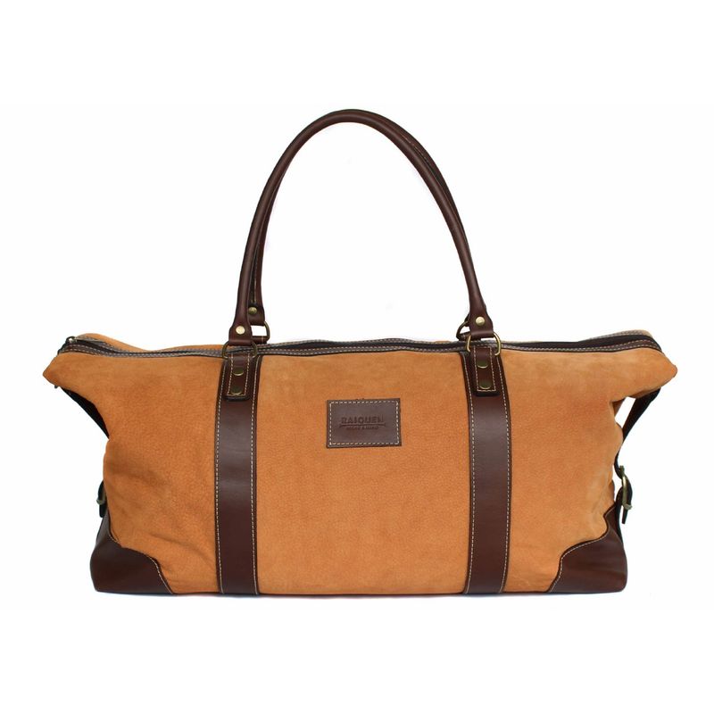 RAIQUEN - Bolso Cuero Carpincho Hecho A Mano Raiquen