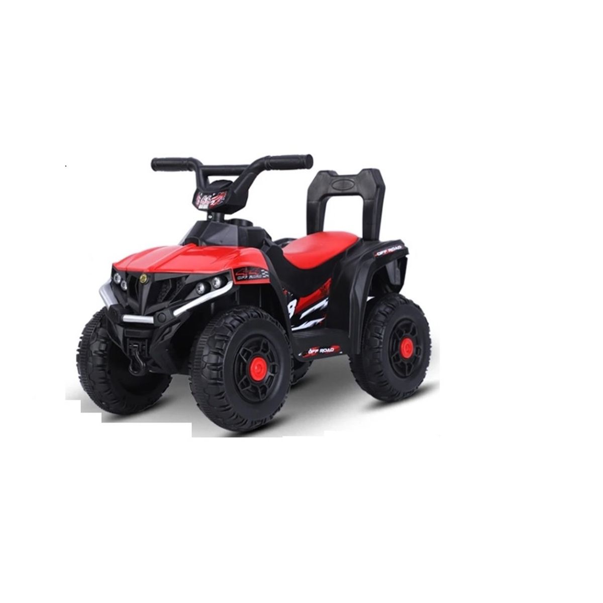 GENERICO - CUATRIMOTO ELECTRICA RECARGABLE A BATERIA ROJA