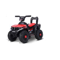 CUATRIMOTO ELECTRICA RECARGABLE A BATERIA ROJA