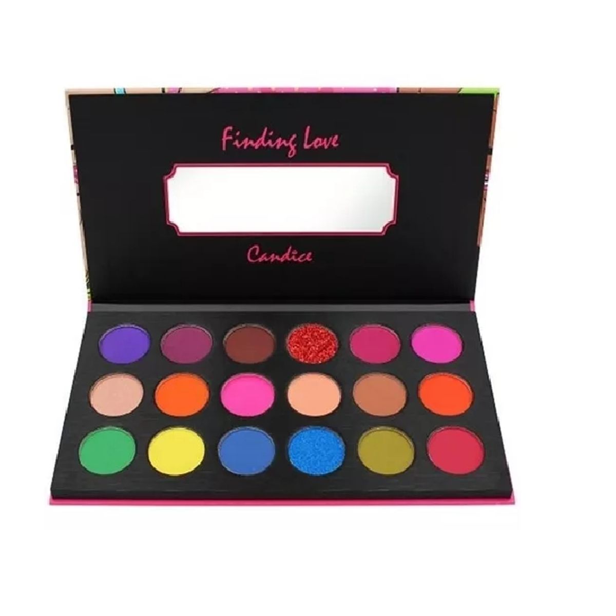 CANDIES SUPLIER - Paleta De Sombras Finding Love 18 Colores Candice