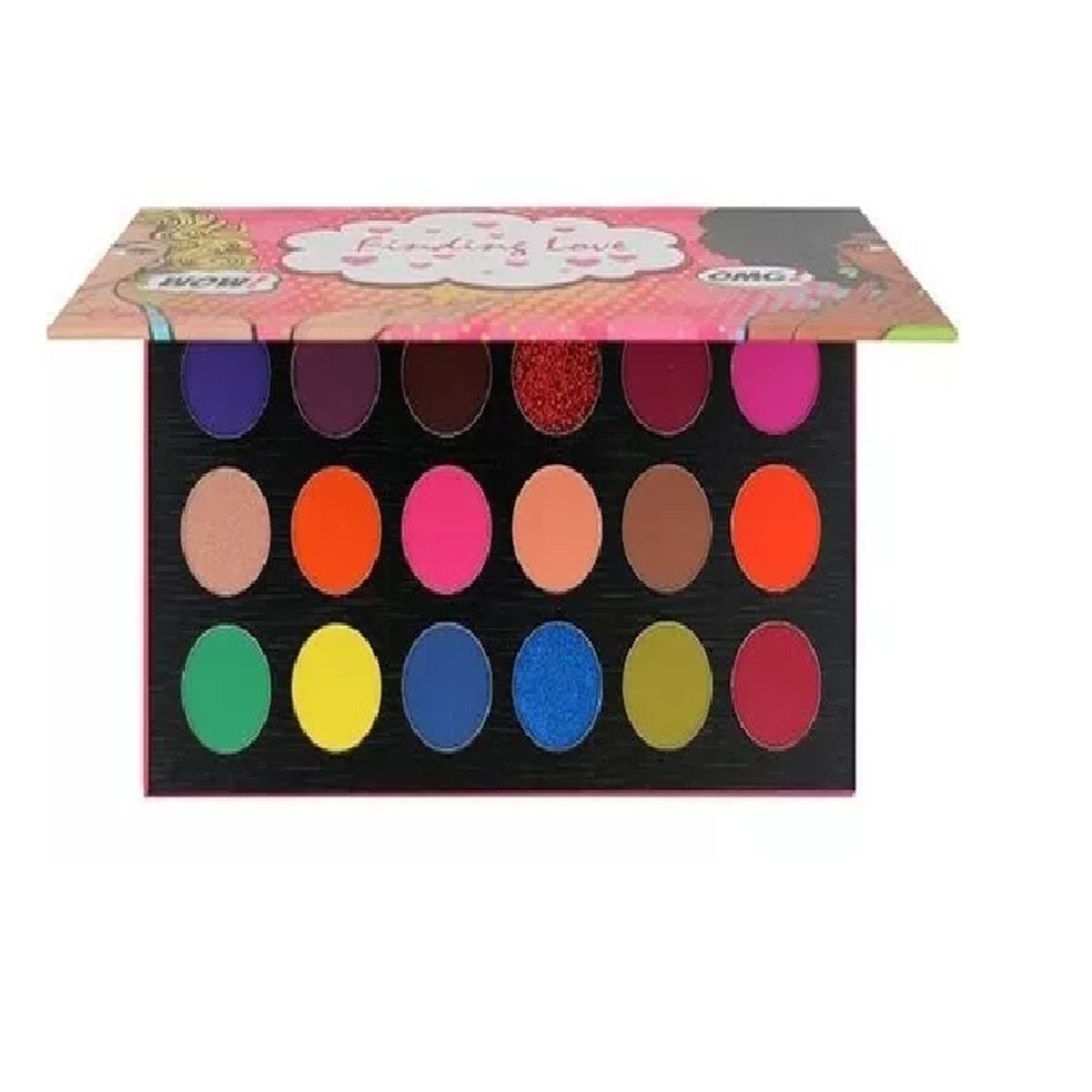 CANDIES SUPLIER - Paleta De Sombras Finding Love 18 Colores Candice
