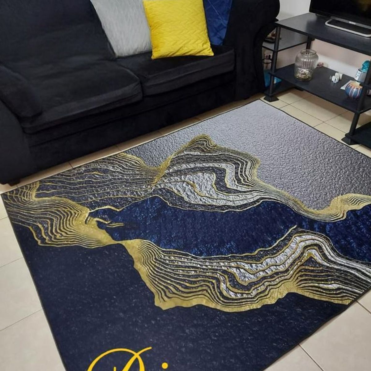 GENERICO - Alfombra decorativas  alfombra para living  alfombras 3D 160cmx200cm