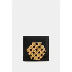 VELEZ - Vélez Monedero Pistacho De Cuero Para Mujer Lafaurie Negro