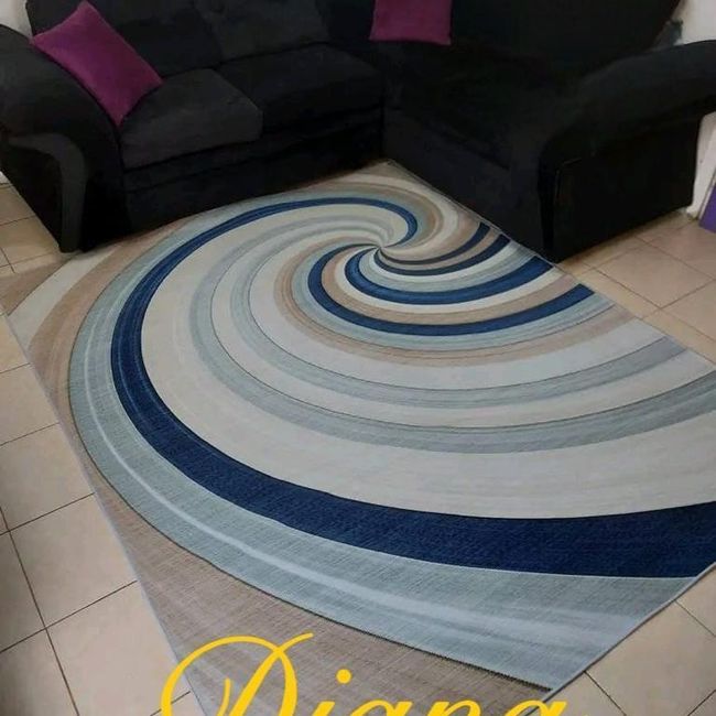 GENERICO - Alfombra decorativas  alfombra para living  alfombras 3D 160cmx200cm