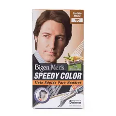 BIGEN - Tinte Permanente Para Hombre Speedy Color 105 Castaño Mediano