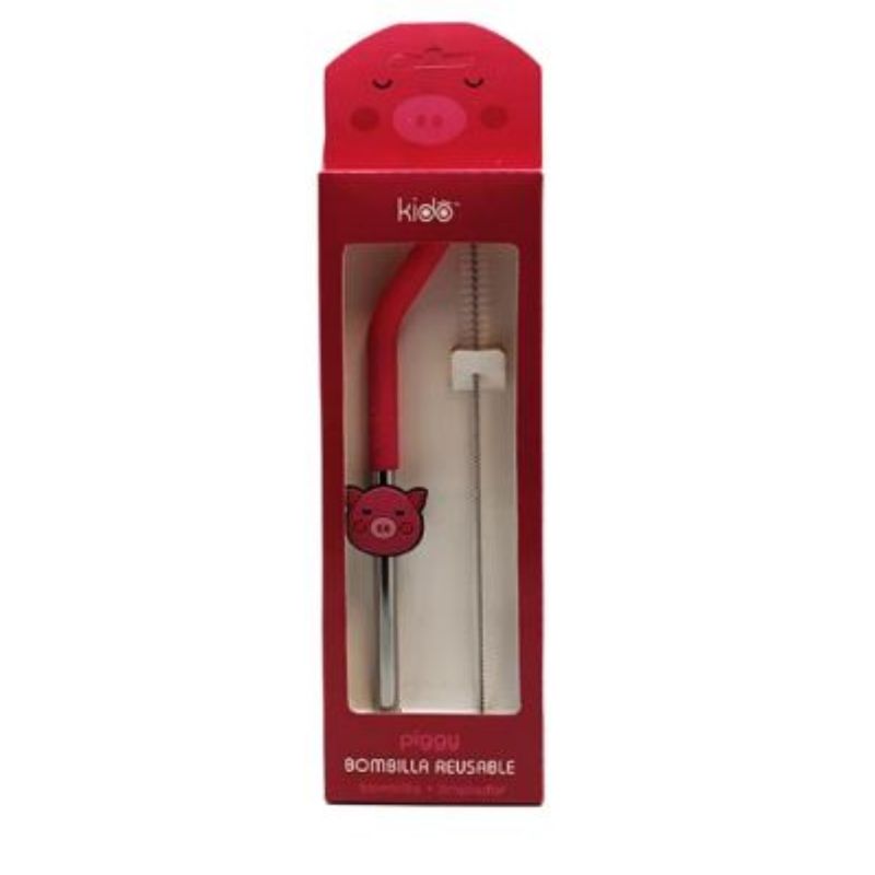 KEEP - BOMBILLAS REUTILIZABLES KIDO ROSADO