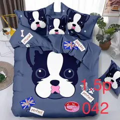GENERICO - Cubrecamas quilt verano 1.5 plazas PERRITO