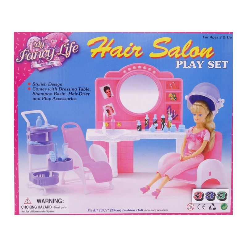 GENERICO - Juguete Peluquería Salón de belleza Para Muñecas Juego