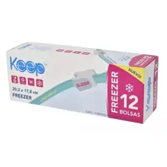 KEEP - Bolsa Hermetica Freezer 12un