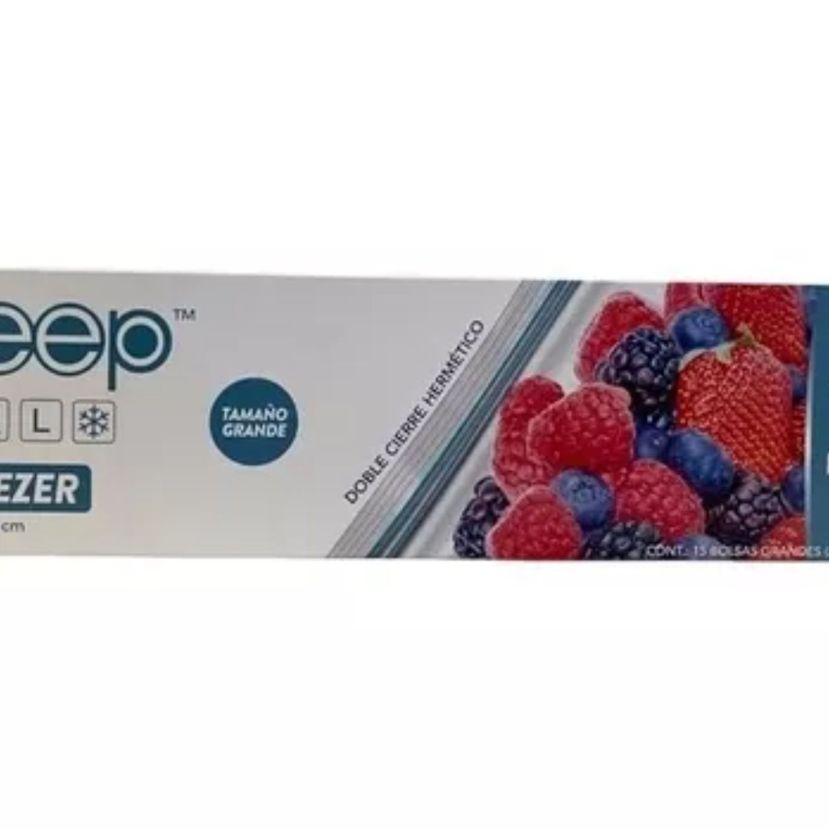 KEEP - Bolsas Hermetica Doble Cierre 15un Keep