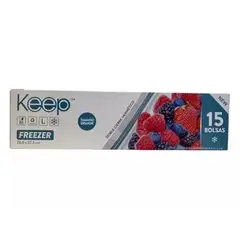 KEEP - Bolsas Hermetica Doble Cierre 15un