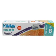 KEEP - Bolsa Hermetica Freezer 8un