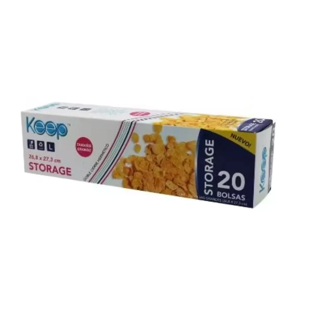 KEEP - Bolsa Hermetica Doble Cierre 20un Keep