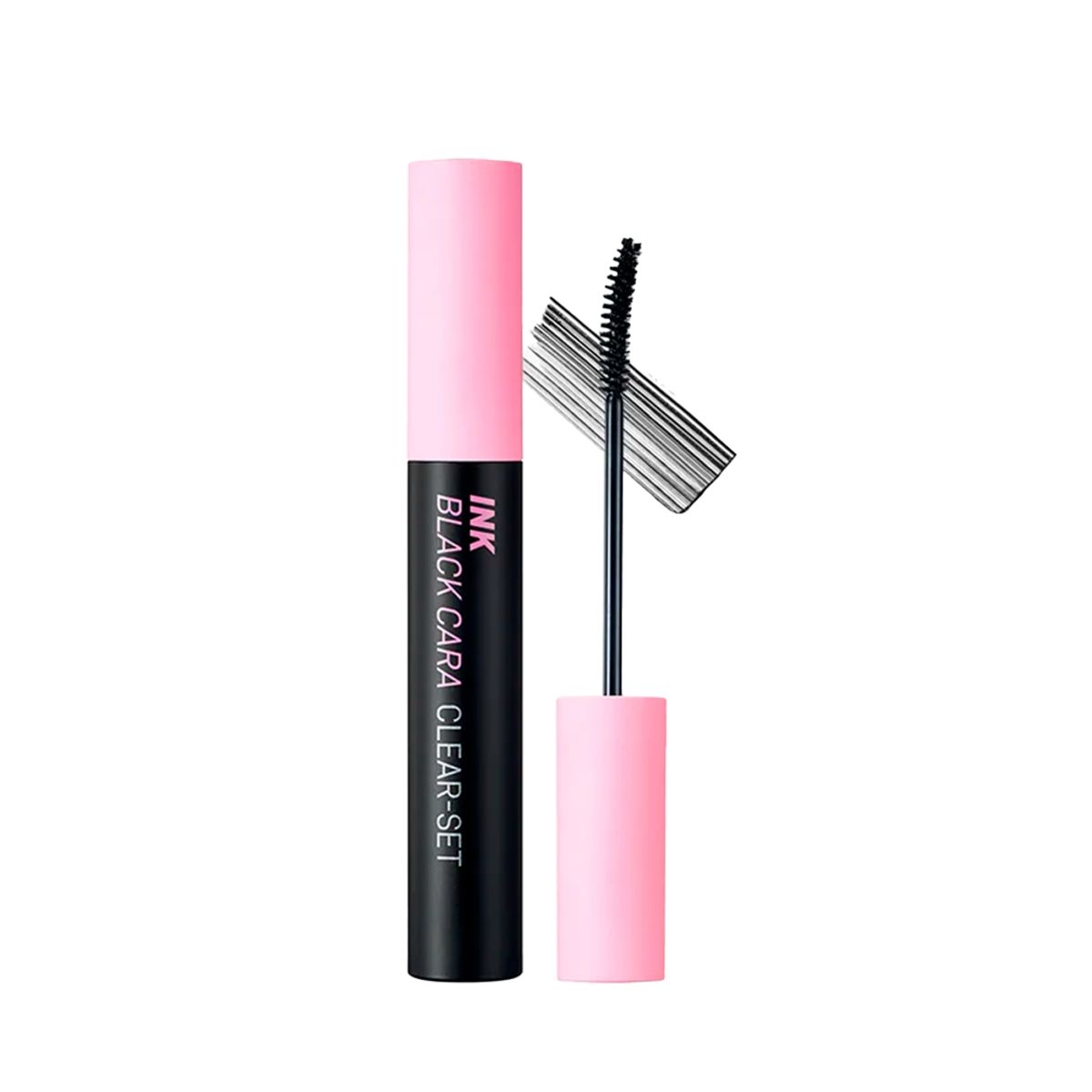 PERIPERA - Mascara de pestaña Ink Black Cara 03 Clear-set curling