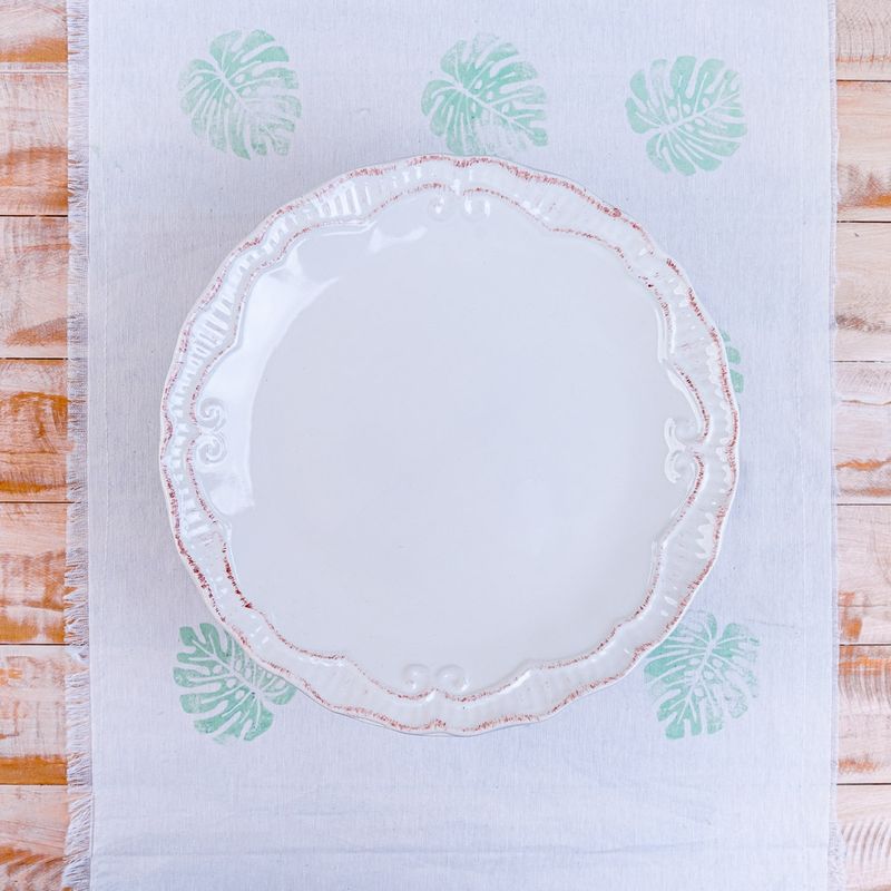 GENERICO - Plato de Fondo Provenzal Vintage Beige