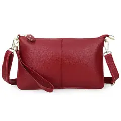 PUREPOWER - Bolsa De Teléfono De Piel genuine Cartera Bandolera Pa u
