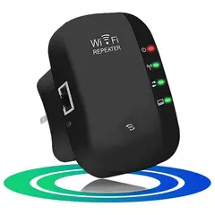 WELDMON - Repetidor de WiFiEnrutador WiFi Amplifier 300Mbps Range Extender