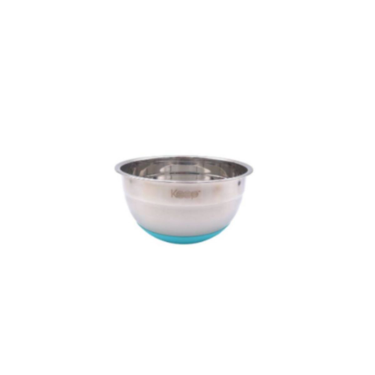 KEEP - BOWL ACERO INOX. 18 CM SILICONA ANTIDESLIZANTE KEEP