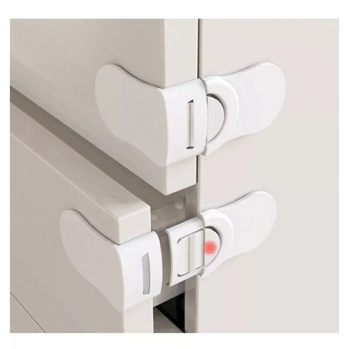 KUANGYE - Pack 5 Seguros Multiuso Niños Puertas Cajones Muebles