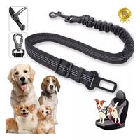 Cinturón Correa De Auto Para Perros