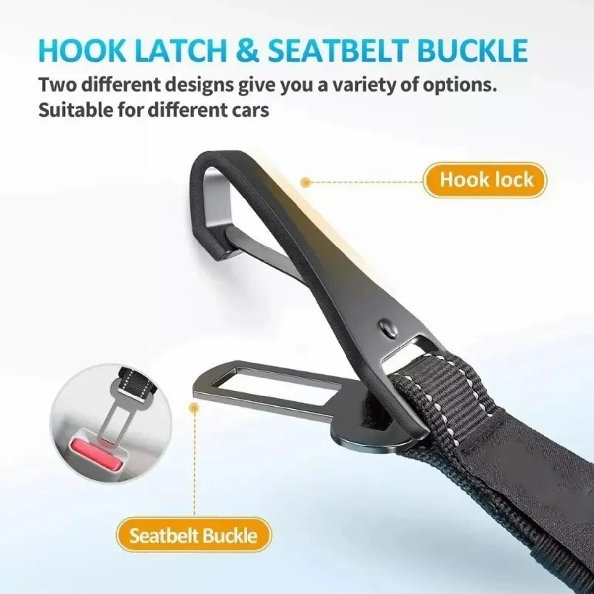 KUANGYE - Cinturón Correa De Auto Para Perros