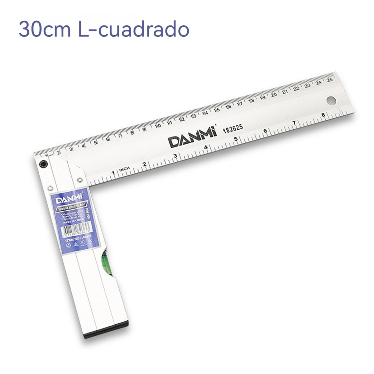 GENERICO - Escuadra De Aleación De Aluminio En Ángulo Recto De 30 Cm 90