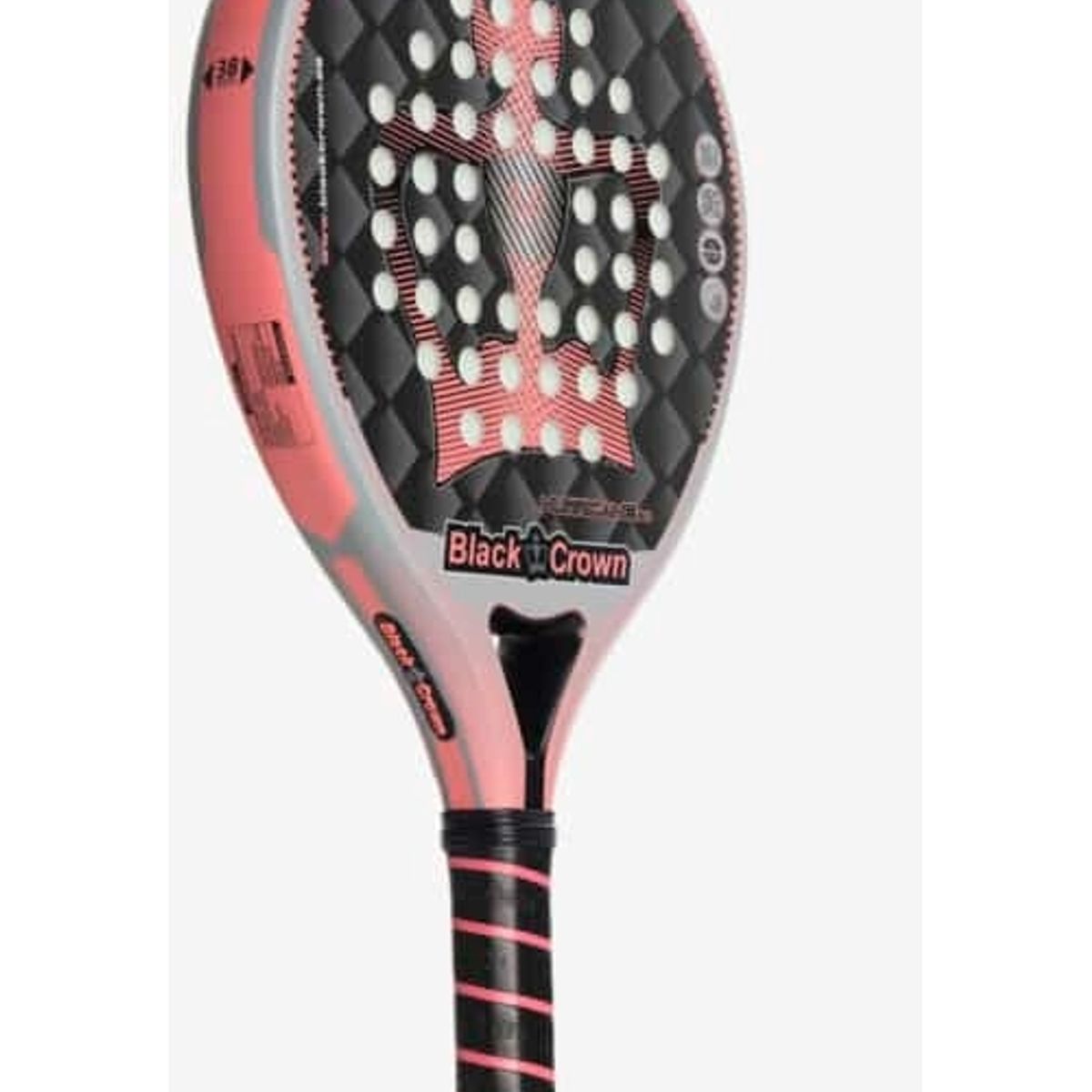 GENERICO - Pala Pádel Black Crown Hurricane 2.0