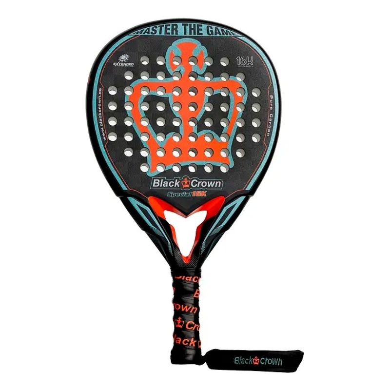 GENERICO - Pala Pádel Black Crown  Special 16 K