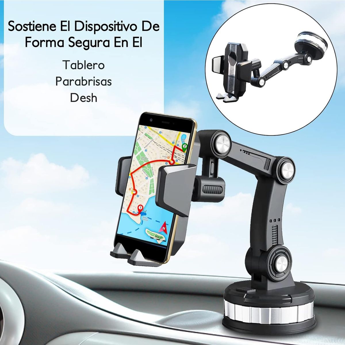 WELDMON - Soporte Universal Para Teléfono De Automóvil