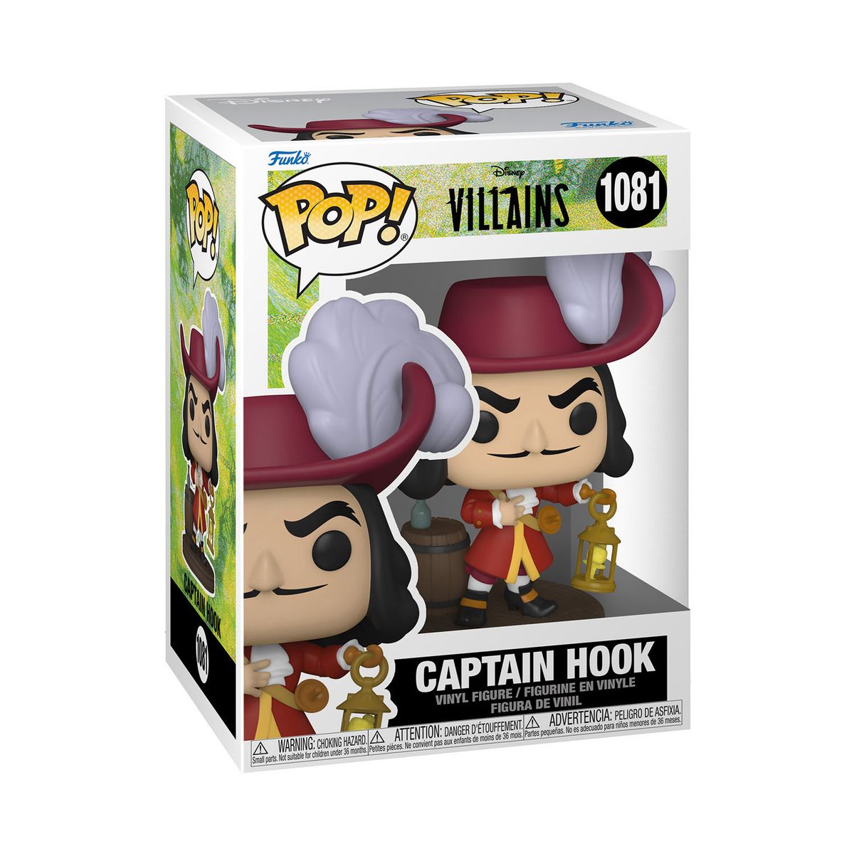 FUNKO - Funko Pop Capitan Hook Disney - 1081