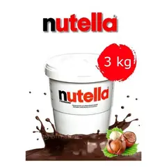 NUTELLA - Balde 3 KG Crema de Chocolate y Avellanas